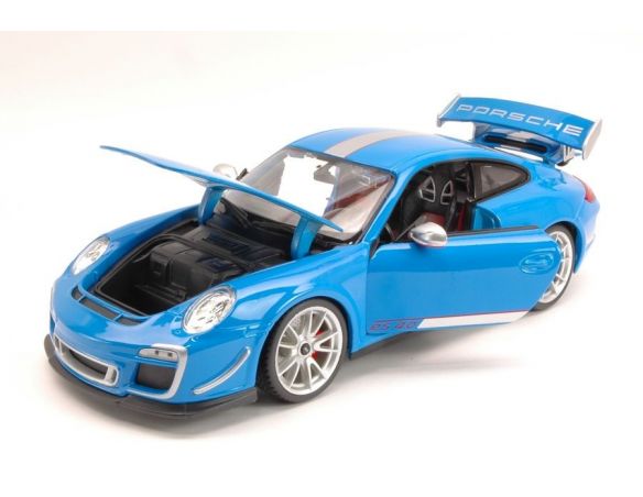 BBURAGO BU11036BL PORSCHE 911 GT3 RS 4.0 2012 BLUE 1:18 Modellino