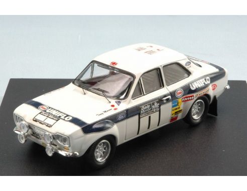 Trofeu TF0539 FORD ESCORT RS 1600 MK1 N.1 2nd R.A.C. RALLY 1973 R.CLARK-T.MASON 1:43 Modellino
