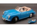 BBURAGO BU12025BL PORSCHE 356 B CABRIO 1961 BLUE 1:18 Modellino