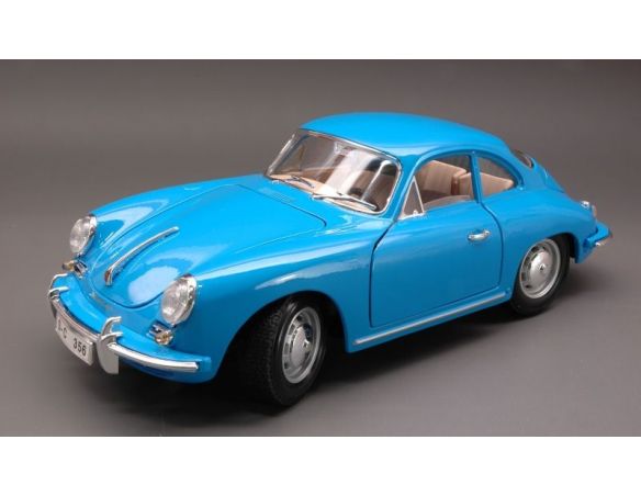 Bburago BU12026BL PORSCHE 356 B COUPE' 1961 BLUE 1:18 Modellino