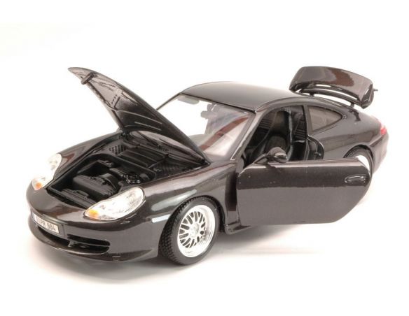 Bburago BU12040BK PORSCHE 911 GT3 STRASSE 1997 BLACK 1:18 Modellino