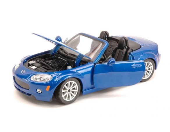 Bburago BU22109BL MAZDA MX 5 MIATA 2007 BLUE 1:24 Modellino