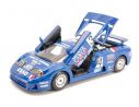 Bburago BU28010 BUGATTI EB110 N.34 ACCIDENT LM 1994 CUDINI-HELARY-BOUILLON 1:24 Modellino
