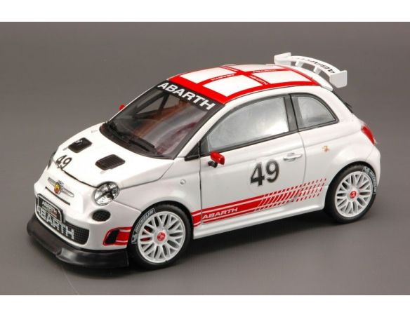 BBURAGO BU28101 FIAT 500 ABARTH ASSETTO CORSE 1:24 Modellino