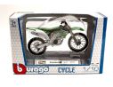 BBURAGO BU51045 KAWASAKI KX 450F 2010 1:18 Modellino