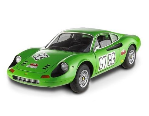 Hot Wheels HWT6260 FERRARI DINO 246 GT N.83 NURBURGR.'71 1/18 Modellino