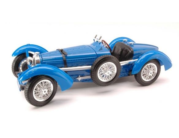 BBURAGO BU12062 BUGATTI TYPE 59 1934 BLUE 1:18 Modellino