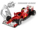 Hot Wheels HWT6266 FERRARI F.ALONSO 2010 BAHRAIN GP 1:43 Modellino