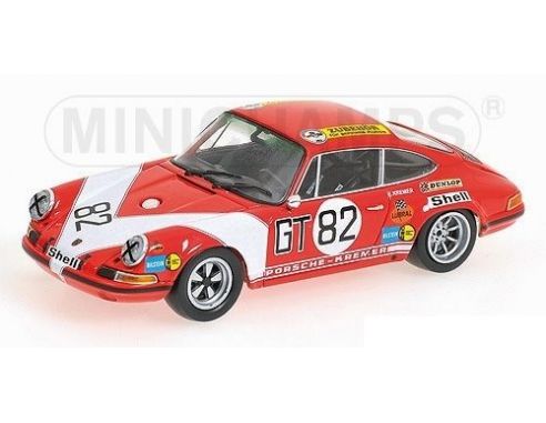 Minichamps PM400716882 PORSCHE 911S N.82 CLASS W3INNER ADAC 1000 KM 1971 KREMER-NEUHAUS 1:43 Modellino