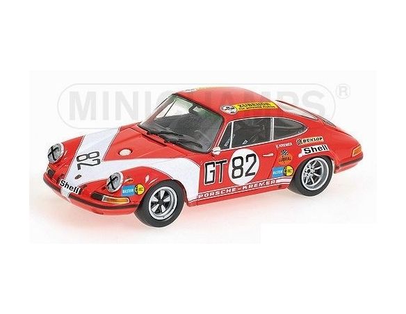 Minichamps PM400716882 PORSCHE 911S N.82 CLASS W3INNER ADAC 1000 KM 1971 KREMER-NEUHAUS 1:43 Modellino