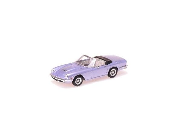 Minichamps PM437123432 MASERATI MISTRAL SPYDER 1964 LIGHT BLUE METALLIC 1:43 Modellino