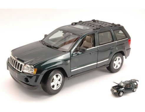 Maisto MI31119GR JEEP GRAND CHEROCKEE 2005 METALLIC GREEN 1:18 Modellino