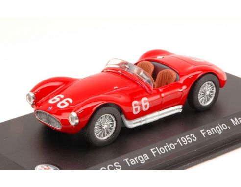 WHITEBOX WBS042 MASERATI A6GCS N.66 3rd TARGA FLORIO 1953 J.M.FANGIO-S.MANTOVANI 1:43 Modellino