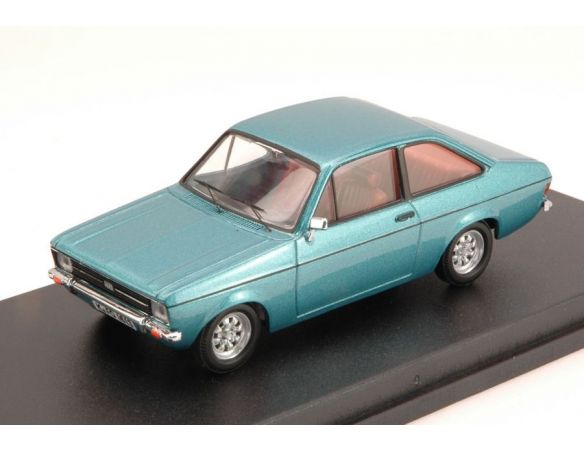 White Box WBX0001 FORD ESCORT MKII 1975 METALLIC LIGHT BLUE 1:43 Modellino