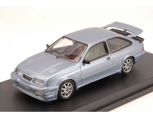 White Box WBX0004 FORD SIERRA COSWORTH RS500 1987 METALLIC LIGHT BLUE 1:43 Modellino