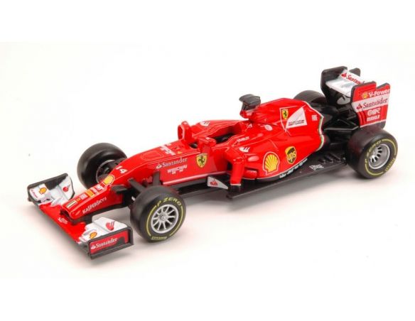 Bburago BU36801A FERRARI F14T F.ALONSO 2014 N.14 1:43 Modellino
