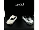 Norev NV155585 COFFRET CITROEN DS 23 PALLAS 1973 + DS 5 2015 WHITE VERSION 1:43 Modellino
