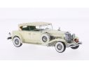 Neo Scale Models NEO45941 DUESEMBERG MODEL J TOURSTER DERHAM 1930 LIGHT BEIGE CANOPY CLOSED 1:43 Modellino