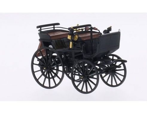Neo Scale Models NEO43045 DAIMLER KUTSCHENWAGEN 1886 BLACK 1:43 Modellino