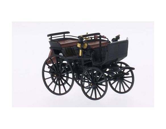 Neo Scale Models NEO43045 DAIMLER KUTSCHENWAGEN 1886 BLACK 1:43 Modellino
