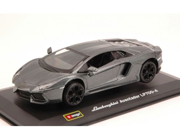 Bburago BU42021S LAMBORGHINI AVENTADOR 2010 SILVERGUN 1:32 Modellino