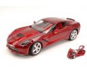Maisto MI31182R CHEVROLET CORVETTE STINGRAY 2014 METALLIC RED 1:18 Modellino