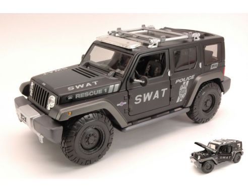 Maisto MI36211 JEEP RESCUE CONCEPT POLICE 1:18 Modellino