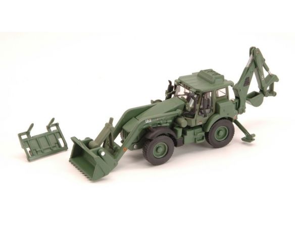 MotorArt MTR13479 PALA C/ESCAVATORE POST.JCB MILITARE 1:87 Modellino