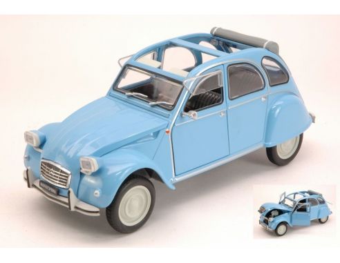 Nostalgie NT002 CITROEN 2CV 1976 LIGHT BLUE 1:24 Modellino