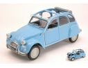 Nostalgie NT002 CITROEN 2CV 1976 LIGHT BLUE 1:24 Modellino