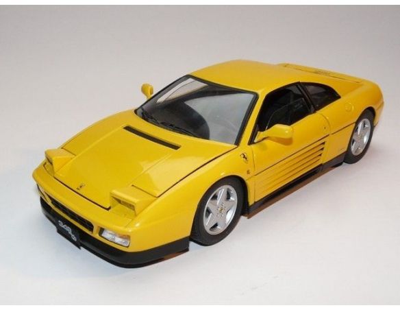 Hot Wheels HWV7437 FERRARI 348 TB 1989 YELLOW 1:18 Modellino