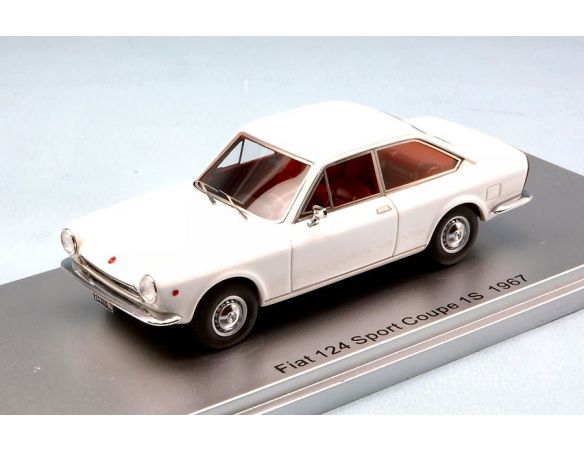 Kess Model KS43010111 FIAT 124 SPORT COUPE' 1S 1967 WHITE ED.LIM.PCS 250 1:43 Modellino