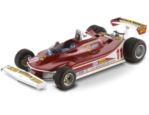 Hot Wheels HWV8372 FERRARI 312 T4 J.SCHECKTER 1979 ITALY GP WORLD CHAMPION 1:43 Modellino