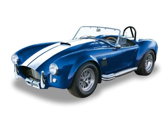 Solido SL118363 AC COBRA 1965 BANDE BLU E BIANCHE 1:18 Modellino