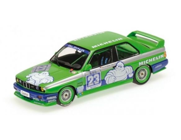 MINICHAMPS 430882023 BMW M3 ALPINA PETER OBERNDORFER DTM 1988 Modellino
