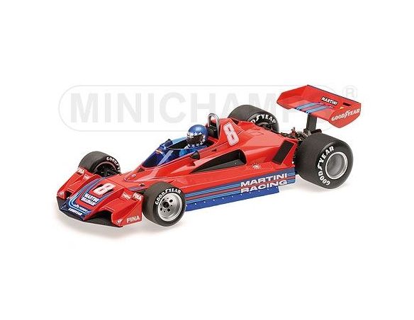 Minichamps PM110770008 BRABHAM ALFA ROMEO BT45B MARTINI J.STUCK 1:18 Modellino