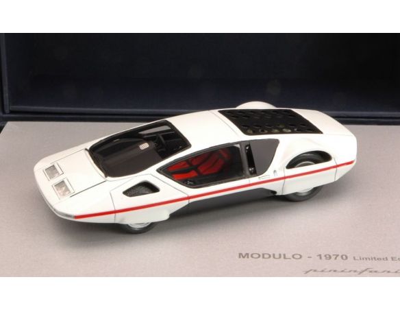 Mondo Motors MMPF003 MODULO PININFARINA 1970 WHITE 1:43 Modellino