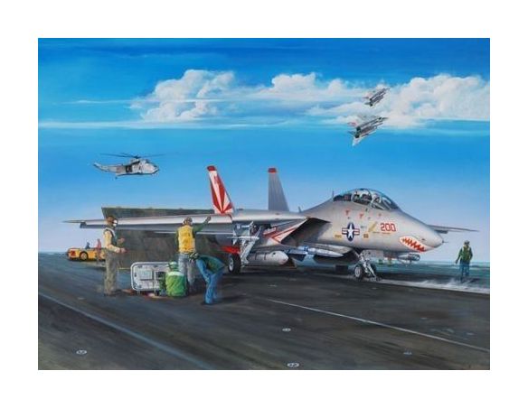 TRUMPETER 03201 F-14A TOMCAT Modellino