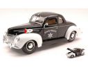 Maisto MI31366 FORD DELUXE POLICE 1939 1:18 Modellino