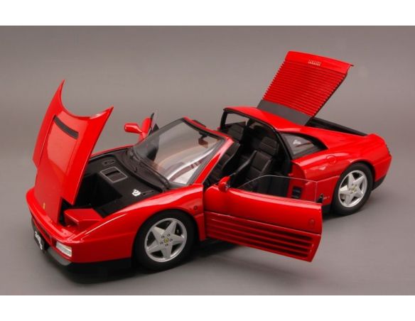 Hot Wheels Elite HWX5480 FERRARI 348 TS 1989 RED 1:18 Auto Stradali Modellino