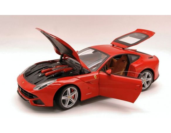 Hot Wheels HWX5474 FERRARI F12 BERLINETTA 2012 RED 1:18 Auto Stradali