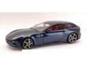 Hot Wheels HWW1118 FERRARI FF 2011 BLUE MET.1:18 Modellino