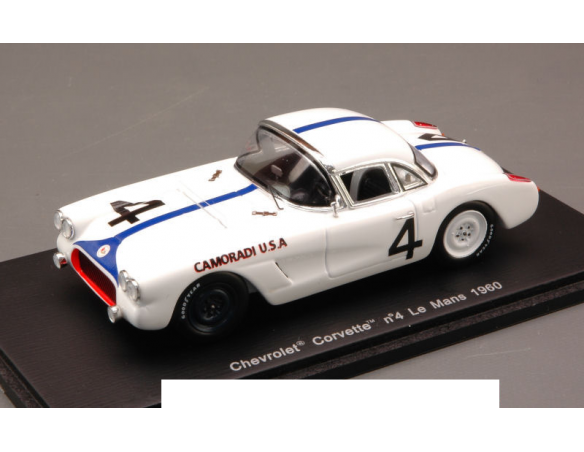Spark Model S1540 CHEVROLET CORVETTE N.4 21th LM 1960 LILLEY-GAMBLE 1:43 Modellino
