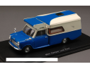 Spark Model S1517 MINI CAMPER LOW ROOF BLUE/WHITE 1:43 Modellino
