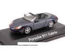 Schuco SH4412 PORSCHE 998 CABRIO BLU METALLIZZATO 1:43 Modellino
