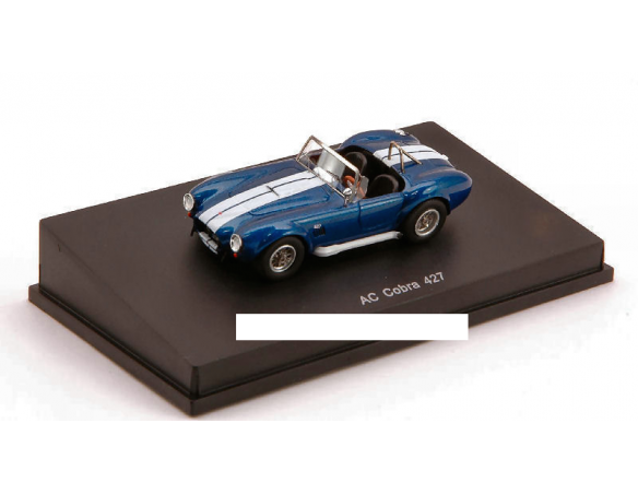 Spark Model S87051 AC COBRA 427 BLUE 1:87 Modellino