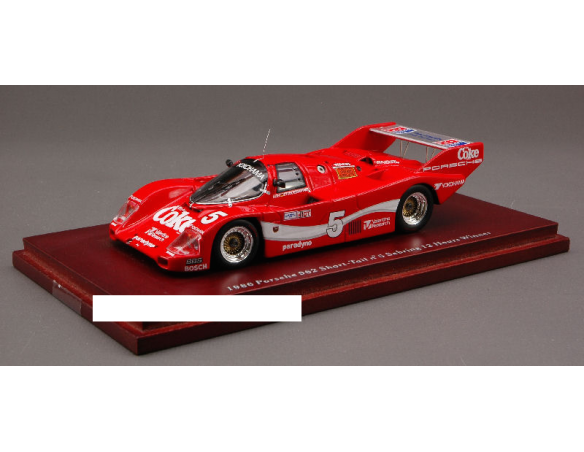 True Scale Miniatures TSM09431 PORSCHE 962 N.5 WINN.SEBRING'86 1:43 Modellino