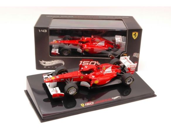 Hot Wheels HWW1188 FERRARI F.ALONSO 2011 3rd TURKISH GP ELITE 1:43 Modellino