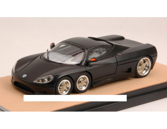 Tecnomodel TMDMI55B COVINI C6W 2008 MATT BLACK ED.LIM.PCS 40 1:43 Modellino