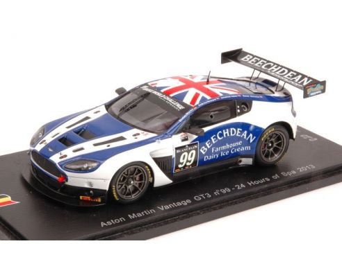 Spark Model SB046 ASTON MARTIN VANTAGE GT3 N.99 SPA 2013 HOWARD-MCKENZIE-ADAM-MUCKE 1:43 Modellino
